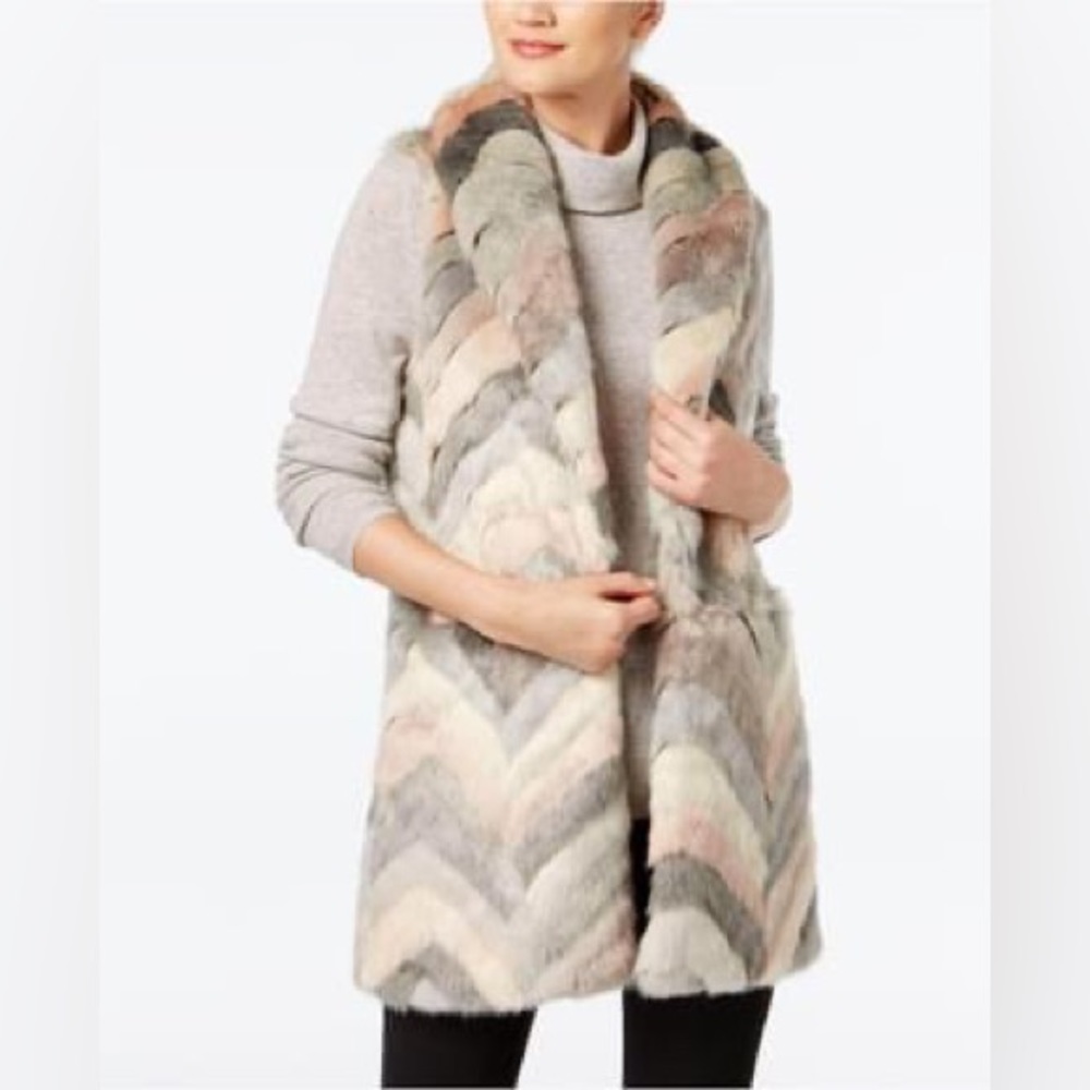 NWT Steve Madden Faux Fur Vest